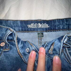 Wild fable jeans with holes